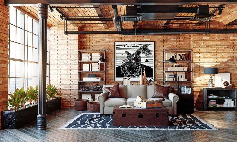 How to decorate a living room wall