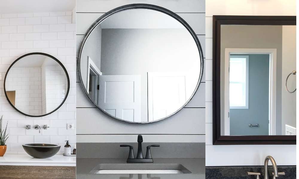 How Many Types Of Bathroom Mirrors