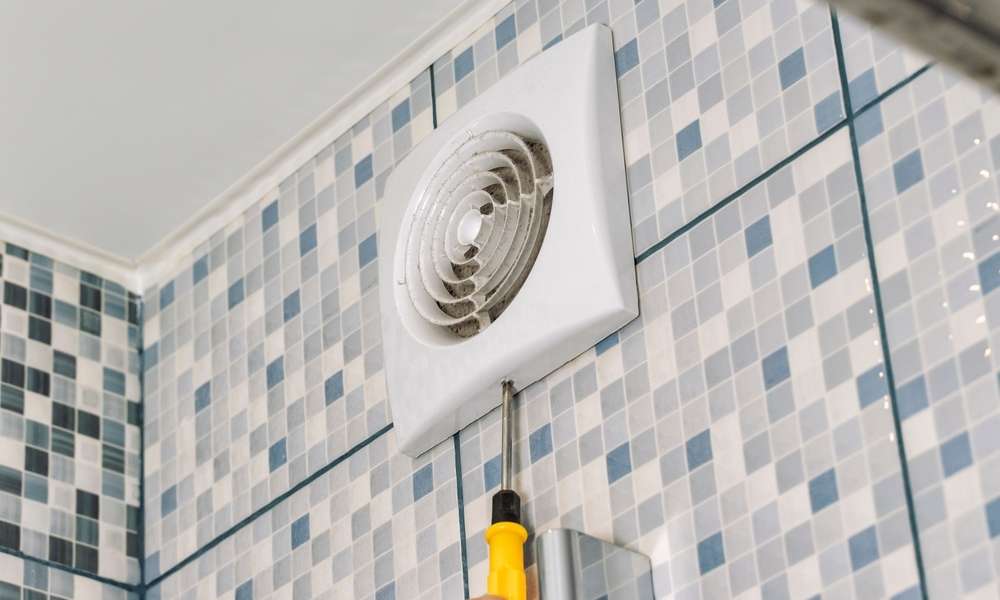 The Wrong Way To Install A Bathroom Fan