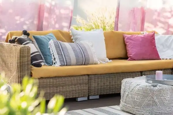 How to clean hard plastic cushions
