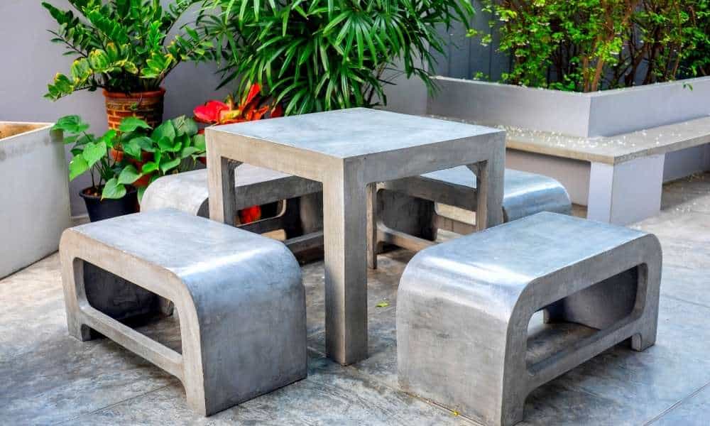 How To Clean Outdoor Concrete Table