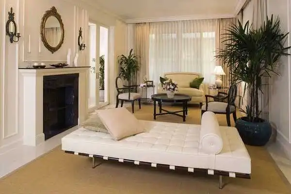Chaise Lounge In Living Room