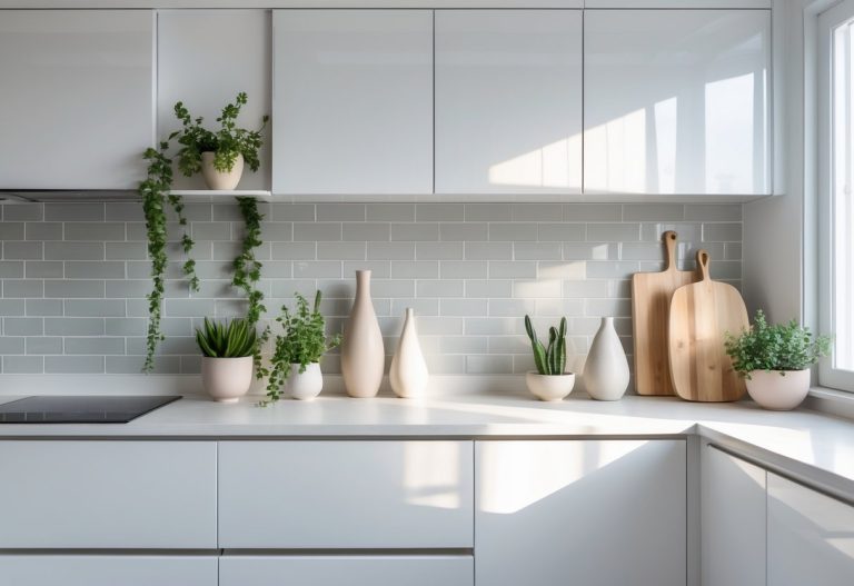 How to Decorate Above Kitchen Cabinets Modern: Easy Tips for a Stylish Look